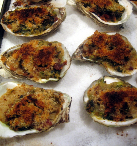 Oysters Rockefeller p.52 · This recipe from Epicurious is similar to The 