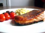 180. Seared Salmon with Balsamic Glaze p.290