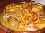 31. Pork Chops With Sautéed Apples and Cider Cream Sauce p.480