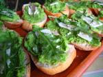 94. Roasted Garlic Pea-Purée on Sourdough Croûtes p.35